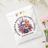 Sachets En Papier Halloween Plats et Traitements (Scellé)