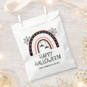 Sachets En Papier Halloween rose Boho arc-en-ciel