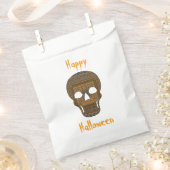 Sachets En Papier Halloween Sac de préférence crâne (Coupé)