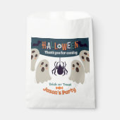Sachets En Papier Halloween sombre - (Devant)