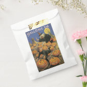 Sachets En Papier Halloween, sorcière & Citrouille à l'ancienne (Scellé)