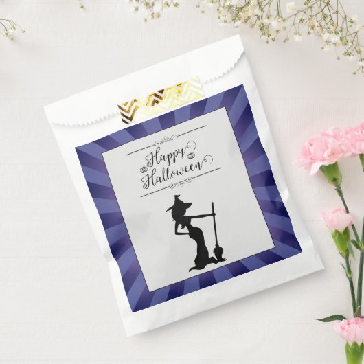 Sachets En Papier Halloween sorcière violette Starburst (Scellé)