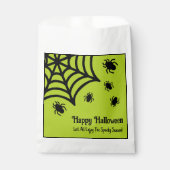 Sachets En Papier Halloween Spiderweb personnalisé (Devant)