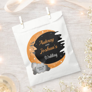 Sachets En Papier Halloween sur la lune Mariage personnalisé