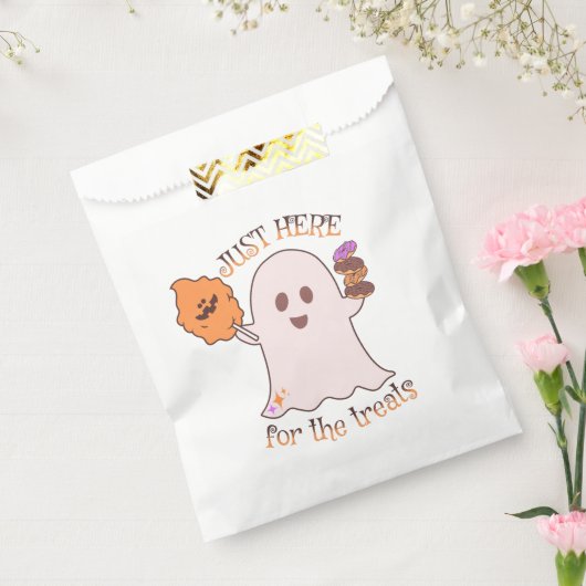 Sachets En Papier Halloween Traite Ghost et Sweets Party (Scellé)