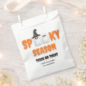 Sachets En Papier Halloween Trick ou Treat - Fantômes de saison Éffr (Coupé)