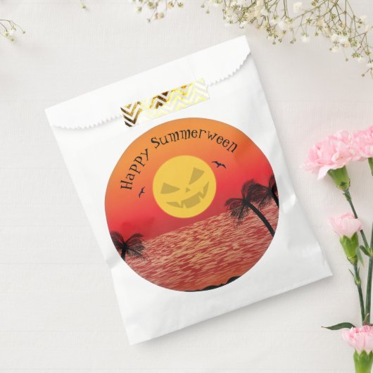 Sachets En Papier Halloween tropical (Scellé)