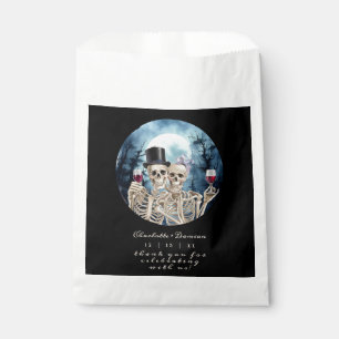 Sachets En Papier Hallowen Gothic Skuls Tarot Le Mariage des amoureu