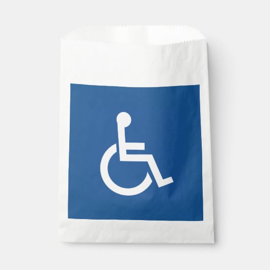 Sachets En Papier Handicapé (Devant)