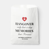 Sachets En Papier Hangover Seulement Dernier une journée Souvenirs D (Devant)