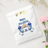 Sachets En Papier Hanoukka Dancing Dreidels et Jelly Doughnut (Scellé)