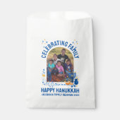 Sachets En Papier HANOUKKA FAMILY REUNION Photo personnalisable (Devant)