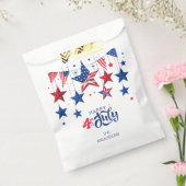 Sachets En Papier Happy 4 juillet Hanging Stars ID1103 (Scellé)