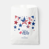 Sachets En Papier Happy 4 juillet Hanging Stars ID1103 (Devant)