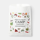 Sachets En Papier Happy Camper Adventure Birthday (Devant)