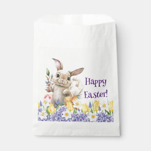 Sachets En Papier Happy Easter  (Devant)