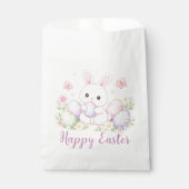 Sachets En Papier Happy Easter Spring Design - Cute Easter Bunny  (Devant)