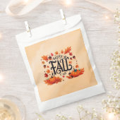 Sachets En Papier Happy Fall Y'all classique (Coupé)