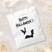 Sachets En Papier Happy Halloween Bats Favor Bag (Coupé)