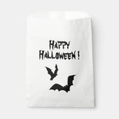 Sachets En Papier Happy Halloween Bats Favor Bag (Devant)