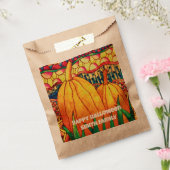 Sachets En Papier Happy Halloween Citrouille Favoriser Sac (Scellé)