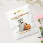 Sachets En Papier Happy Halloween CUTE GHOST WITH PUMPKIN (Scellé)