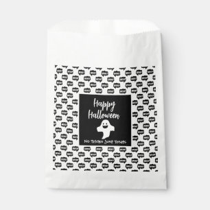 Sachets En Papier Happy Halloween fantôme boo pas de trucs juste des