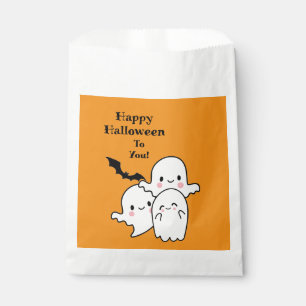 Sachets En Papier Happy Halloween Fun Ghost Personnaliser
