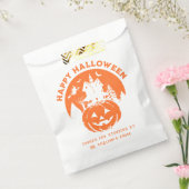Sachets En Papier Happy Halloween Haunted House Orange (Scellé)