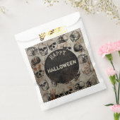 Sachets En Papier Happy Halloween Party Vintages crânes (Scellé)