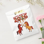 Sachets En Papier Happy New Year 2026 – Celebrating Horses with Cham (Scellé)