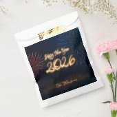 Sachets En Papier Happy New Year 2026 Fireworks Sparkling Gift (Scellé)