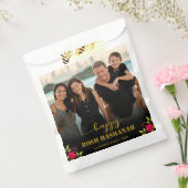 Sachets En Papier Happy Rosh Hashanah Luxury Gold Script Photo (Scellé)