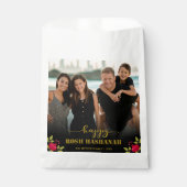 Sachets En Papier Happy Rosh Hashanah Luxury Gold Script Photo (Devant)