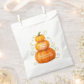 Sachets En Papier Happy Thanksgiving Thankful Pumpkins (Coupé)