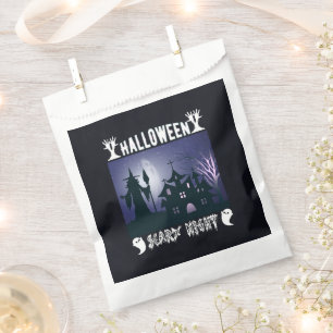Sachets En Papier Hauné House Witch Ghost Happy Halloween