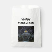 Sachets En Papier Haunted House Halloween (Devant)