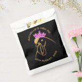 Sachets En Papier Hen dans Couronne rose Bachelorette Party Custom (Scellé)