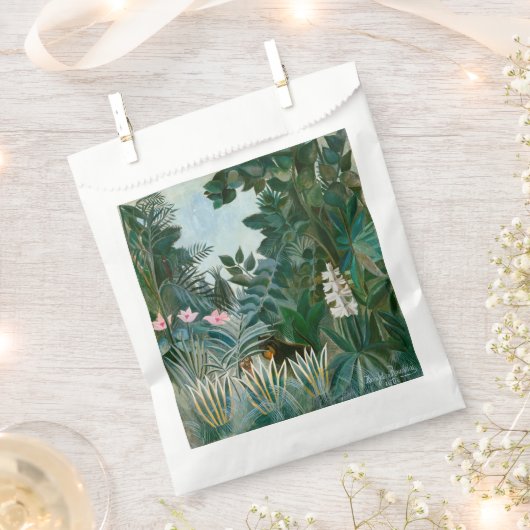 Sachets En Papier Henri Rousseau - La jungle équatoriale (Coupé)