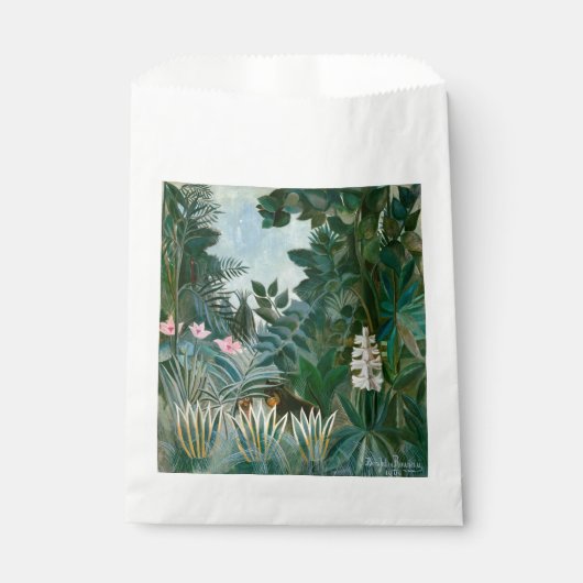 Sachets En Papier Henri Rousseau - La jungle équatoriale (Devant)
