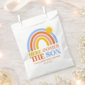 Sachets En Papier Here Comes The Son Boy Baby Shower (Coupé)