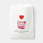 Sachets En Papier Heureuse Sainte-Valentin Love Potion Personnalisé (Devant)
