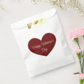 Sachets En Papier Heureuse Sainte-Valentin Red Heart Cute Party (Scellé)