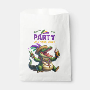 Sachets En Papier Heureux Mardi Gras Alligator