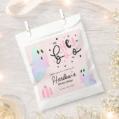 Sachets En Papier Hey Boire iridescente Ghost Pink Halloween Party (Coupé)