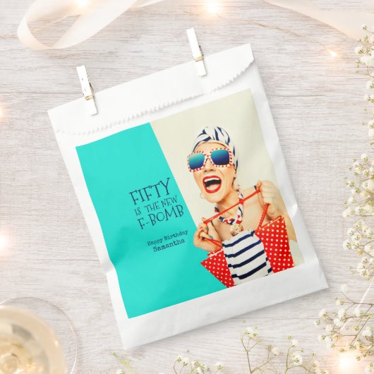 Sachets En Papier Hilarious 50 est le nouvel anniversaire de la bomb (Coupé)
