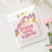 Sachets En Papier hippie Daisy Young Wild et trois Anniversaire (Scellé)