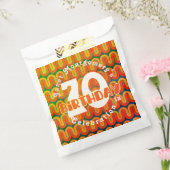 Sachets En Papier Hippie personnalisée rétro Psychédélique 70e anniv (Scellé)