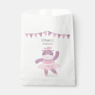 Sachets En Papier Hippo Ballerina