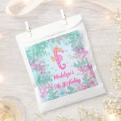 Sachets En Papier Hippocampe sous la mer Anniversaire (Coupé)